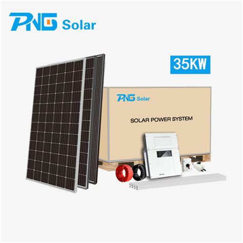 35kw Home Solar Power System 35000w Complete On Grid Solar Power System