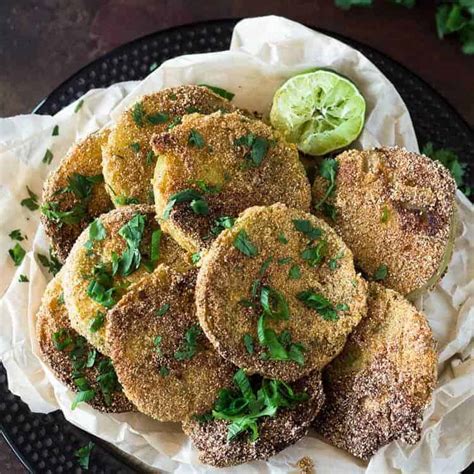 Mexican Fried Green Tomatoes Beyond Mere Sustenance