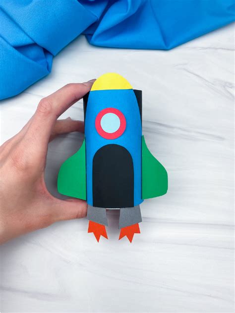 Rocket Toilet Paper Roll Craft Simple Everyday Mom