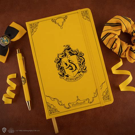 Hufflepuff Deluxe Notebook Set Harry Potter Cinereplicas