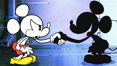 Black And White A Mickey Mouse Cartoon Disney Shorts Youtube