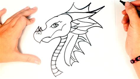 Dragon Dibujo A Lapiz Facil Theneave