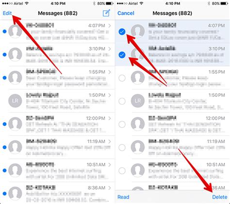 How To Delete Messages From Iphone