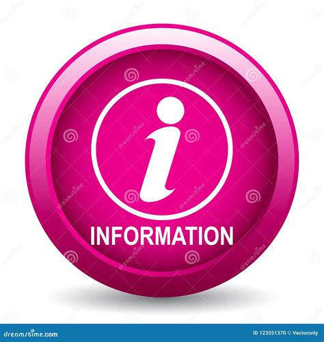 Information Sign Icon Button Stock Vector Illustration Of Sign