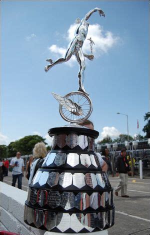The textures are really low res, the map barely extends beyond track limits and fades out to white (which just ruins the aesthetics of this. The TT trophy. | Trophy, Isle of man