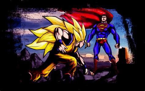 Superman Vs Goku By Dan Stan On Deviantart