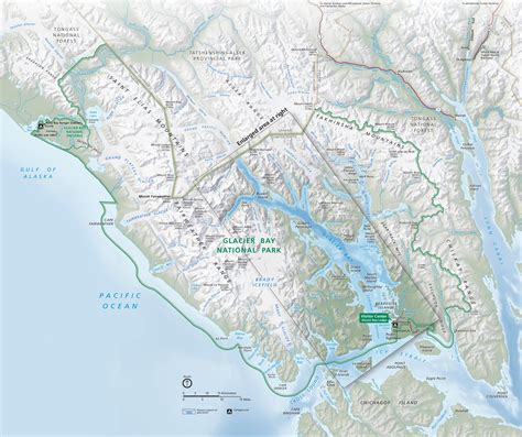 Glacier Bay Maps Just Free Maps Period