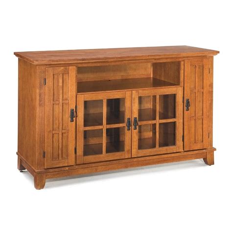 Home Styles Arts And Crafts Cottage Oak Tv Cabinet At