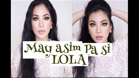 How To Become A Gorgeous Lolang Filipina Lami Syang Tiguwanga Youtube