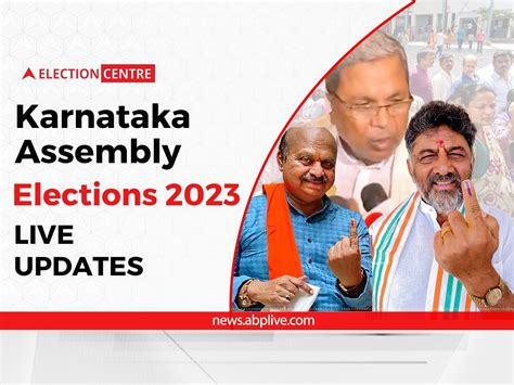 karnataka elections 2023 voting live updates karnataka polling vote percentage security