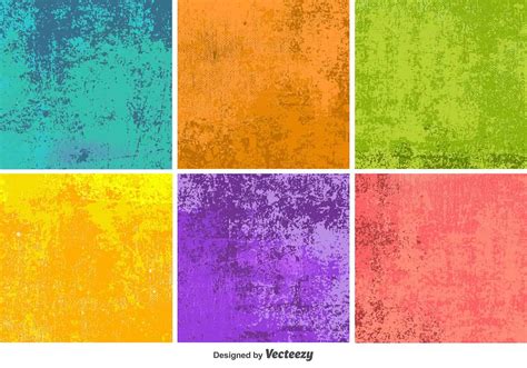 Colourful Grunge Vector Textures 112314 Vector Art At Vecteezy