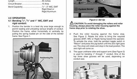 Gardner Bender B2000 Series G Cyclone Bender User Manual | Page 2 / 6
