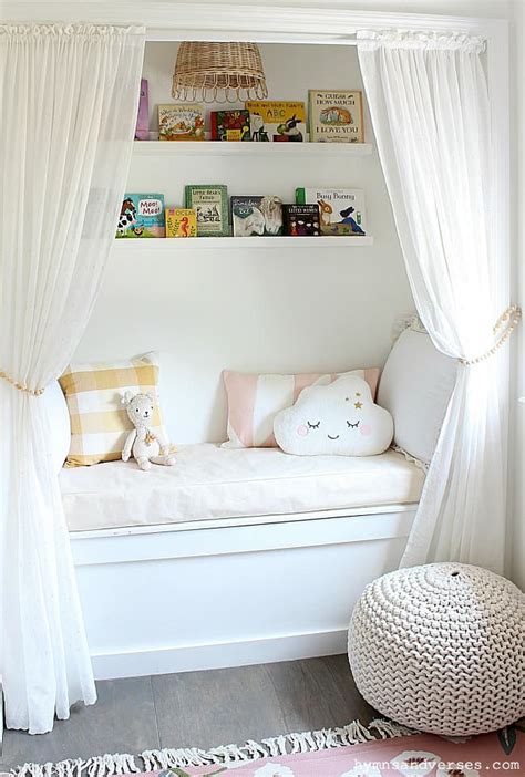 Closet Reading Nook For A Little Girl Reading Nook Closet Bedroom