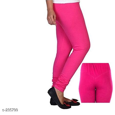 Elena Solid Cotton Leggings Ladies Cotton Legging कॉटन लेगिंग