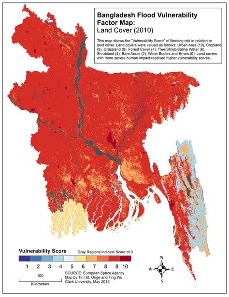 Bangladesh Flood Map