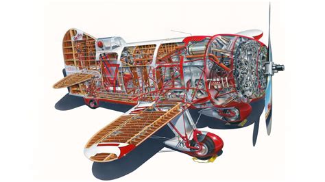 20 Cutaway Drawings That Will Slice Open Your Mind Vintage Aircraft