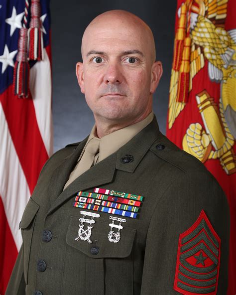 Sergeant Major Joshua L Crayton 2nd Marine Division Biography