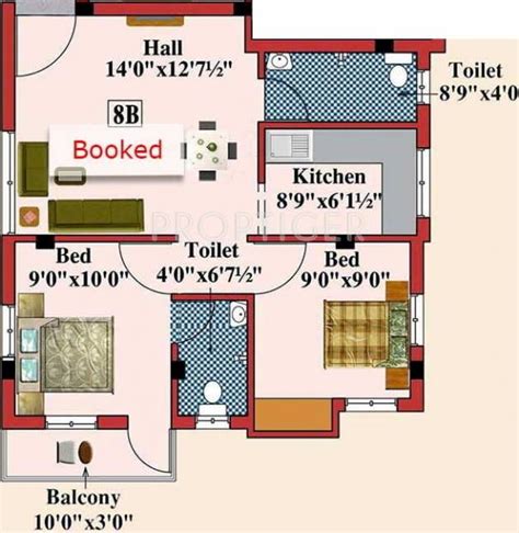 We did not find results for: 700 sq ft 2 BHK Floor Plan Image - Optima Homes Ace Available for sale - Proptiger.com