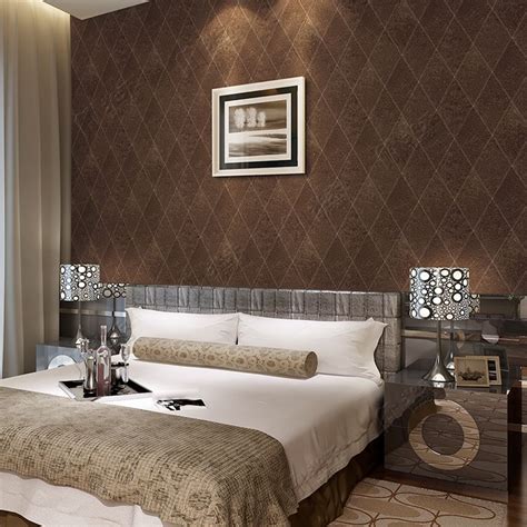 See more ideas about bedroom design, elegant bedroom design, design. Diamond Design Elegant PVC Wallpaper Decoration for ...