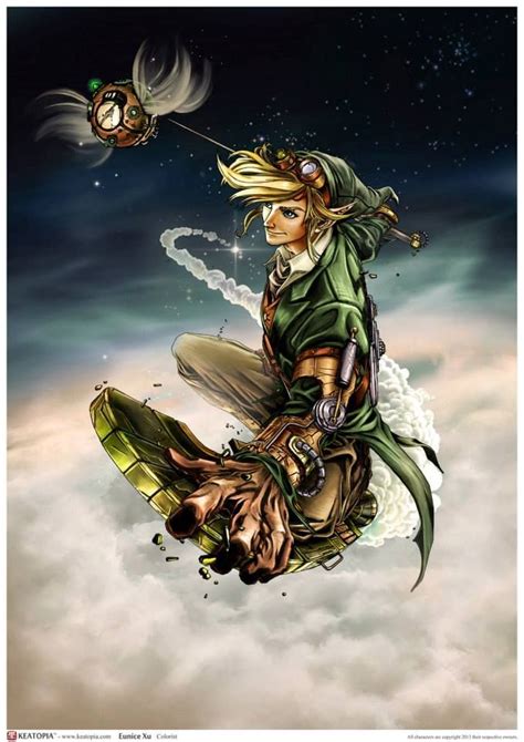 Steampunk Link Zelda By ~keatopia On Deviantart The Legend Of Zelda