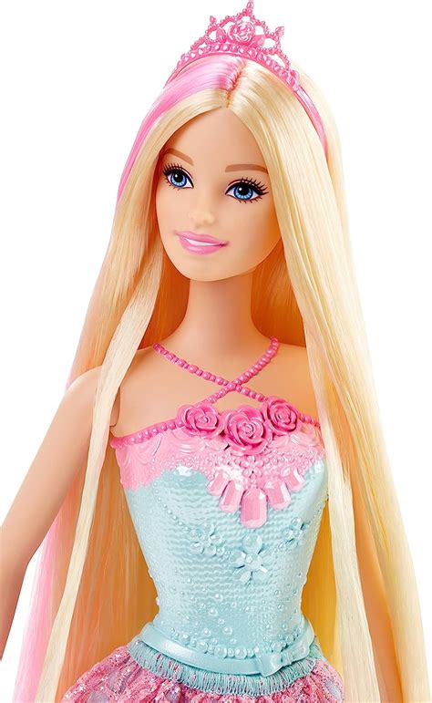 超特価通販 バービー Barbie Princess Doll With Styling Beads In Her Pink Streaked Hairバービー バービー人形 ファンタジー