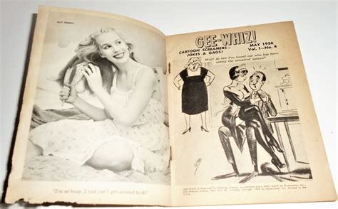 May Gee Whiz Vintage Humor Risque Pinup Magazine Etsy