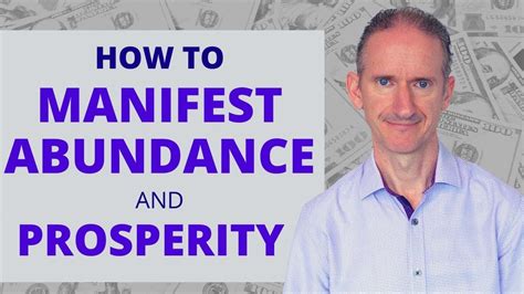 The 10 Steps To Manifesting Abundance And Prosperity Youtube