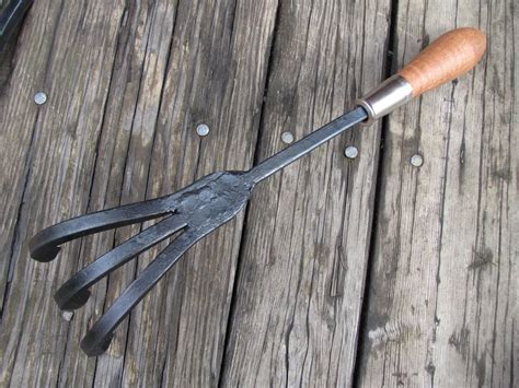 Hand Forged Cultivator Garden Tool