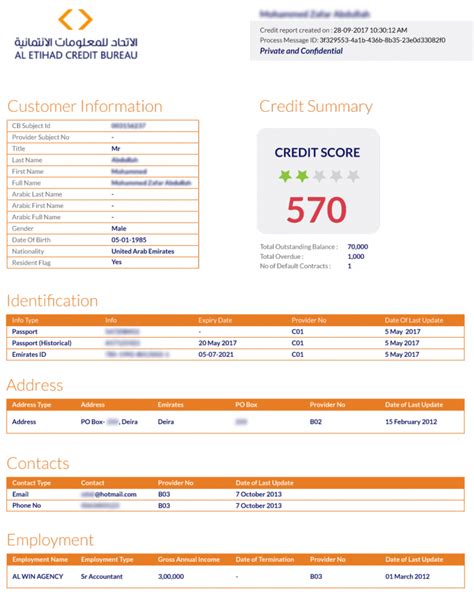 Not only will these companies help you establish accounts with the three credit bureau agencies, if applicable, but they. Al Etihad Credit Bureau Report - MyMoneySouq Financial Blog
