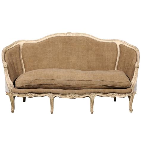 The saarinen tulip chairs were popular, as were various verner panton chairs. 19th Century Antique Louis XV Style French Sofa For Sale at 1stdibs