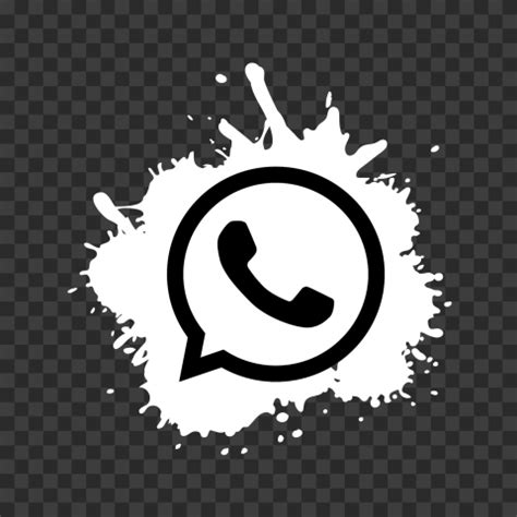Hd Whatsapp Logo Paint Splash Icon Png Artofit