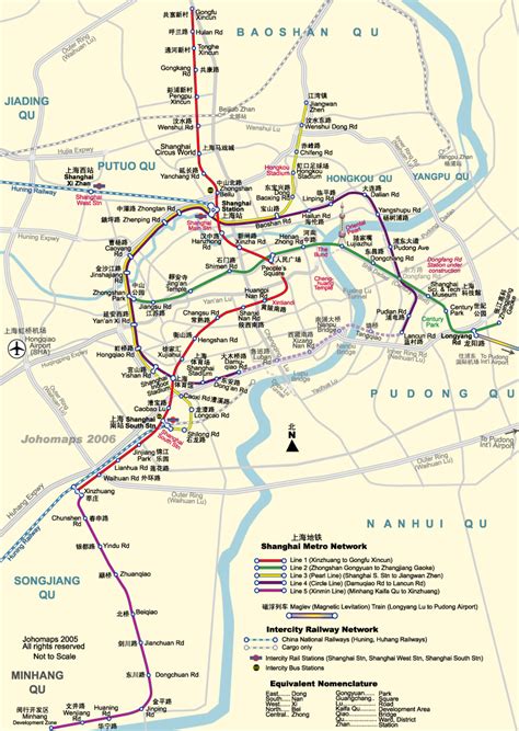 Map Of Shanghai Metro Network China Trekking Guide Route Map Photo