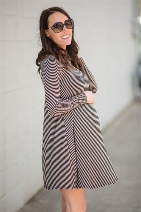 long sleeve striped maternity dress flynn flare dress striped maternity dresses maternity