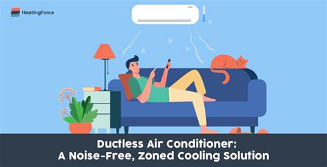 Ductless Air Conditioner Noise Free Zoned Efficient Cooling Option