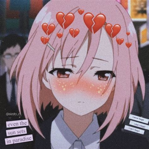 Sad Anime Pfp Meme Sad Anime Girls Are So Adorable Anime Meme On Me My Xxx Hot Girl