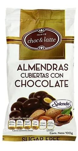 Almendras Cubiertas Chocolate Sin Azucar Gr Mercadolibre