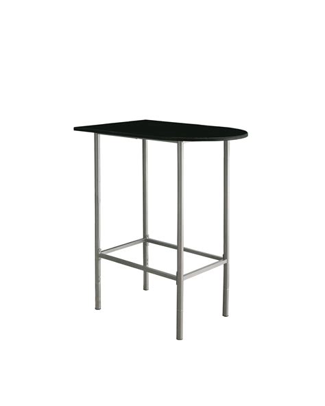 Makes any table top a great piece. Monarch Specialties Homebar - 24" X 36" / Black / Silver ...
