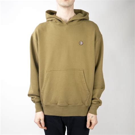 Polar Skate Co Patch Hoodie Brass Exclusive At Remix Remix Casuals