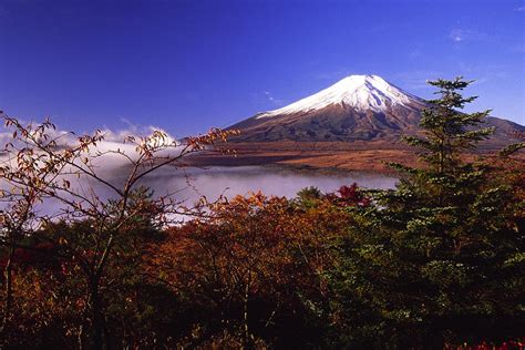 Mount Fuji In Autumn Photograph By Michele Burgess Fine Art America