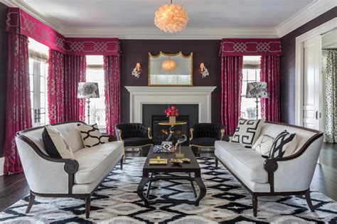 Old Greenwich Residence Transitional Living Room New York By