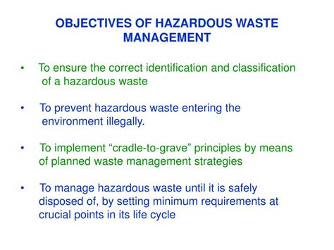 Ppt Hazardous Waste Management Powerpoint Presentation Free Download