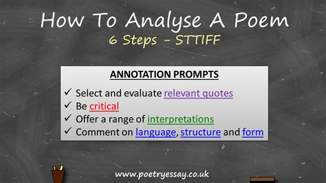 How To Analyse A Poem Youtube