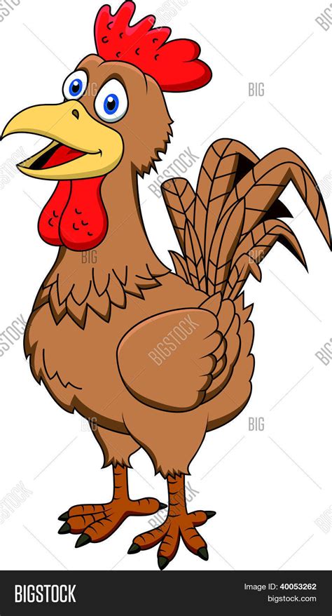 Funny Chicken Cartoon Vector And Photo Bigstock
