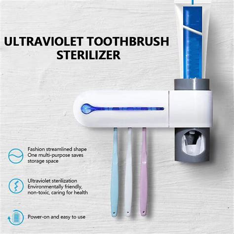Antibacterial Disinfection Uv Toothbrush Holder Dropshipping