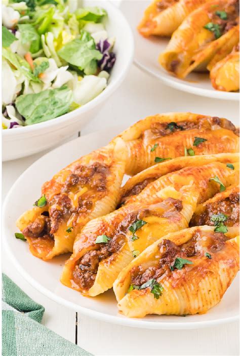 Taco Stuffed Shells A Fusion Of Mexican Flavors And Italian Pasta