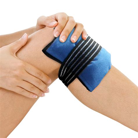 Knee Wrap Hot Cold Gel Pack Compress Wrap For Knee Pain Gelpacks Direct