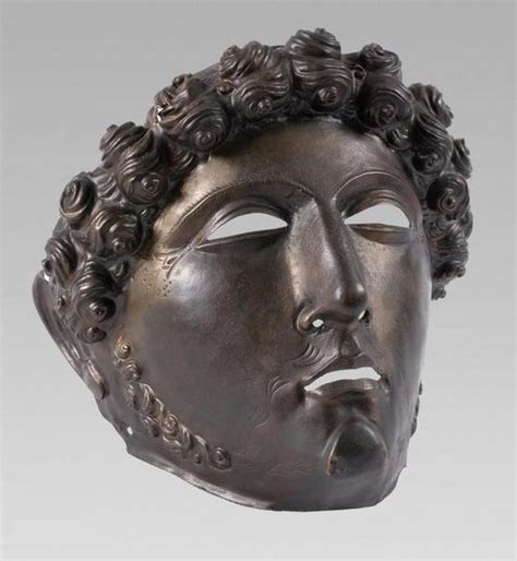 Face Mask For Roman Cavalry Helmet Second Half Of 2nd Beginning Of