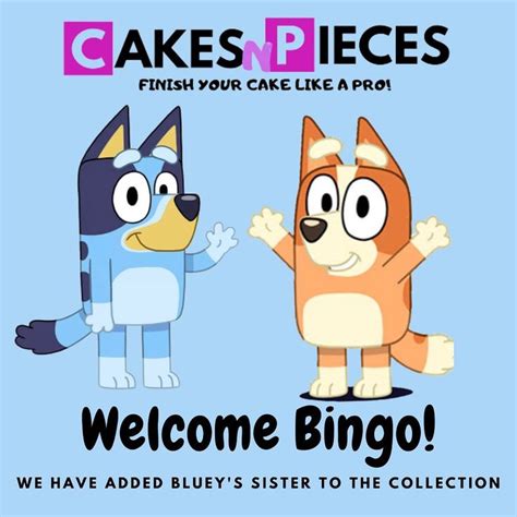 Bingo 🐶 By Popular Demand We Have Added Blueys Sister Bingo To The