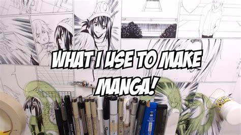 What I Use To Make Manga YouTube