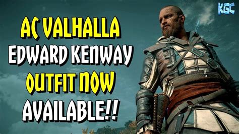 Ac Valhalla Edward Kenway Black Flag Outfit Now Available For Free